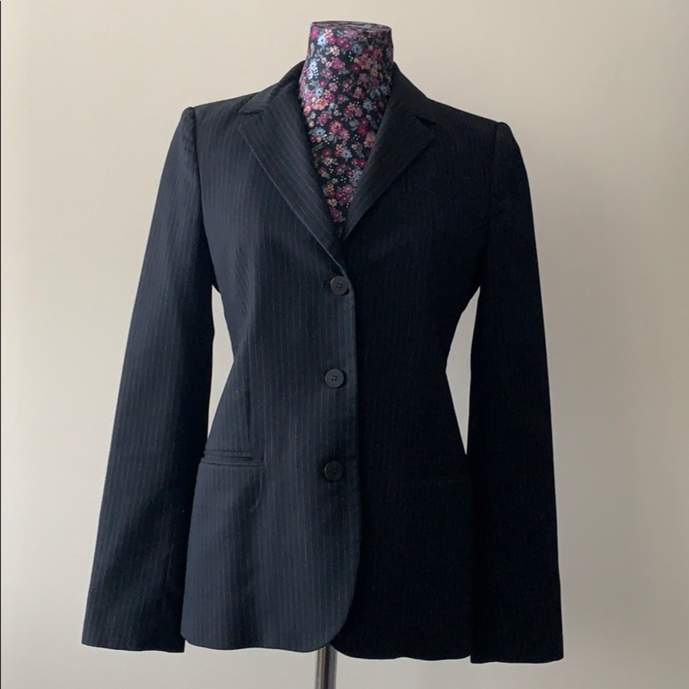 Laundry by Shelli Segal Pin Stripe Suit